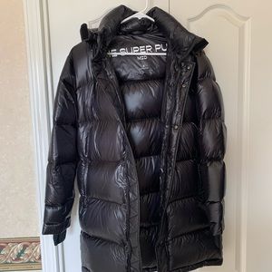 Aritzia Super Puff Mid Length Black M